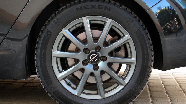 Opel fitted with Nexen winter tires