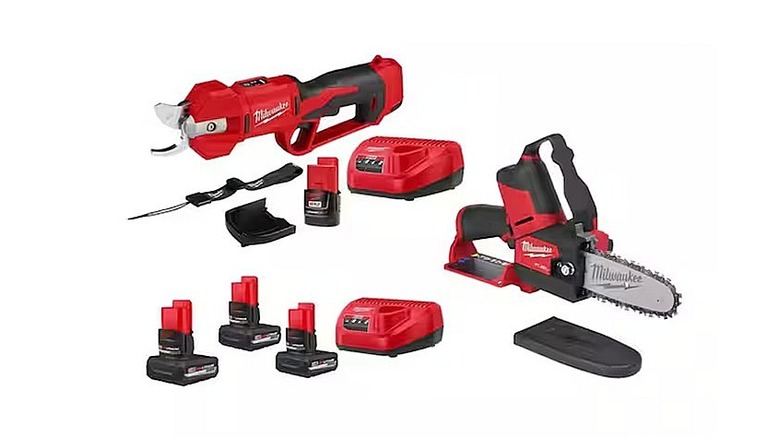 Milwaukee M12 12V Pruner Shears Kit