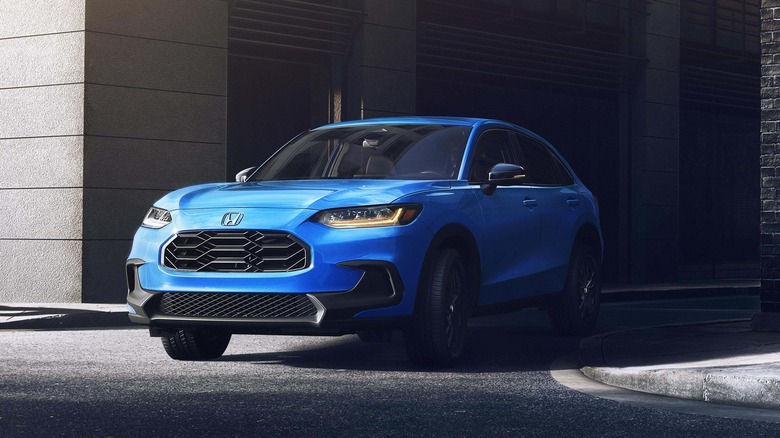 2026 Honda HR-V in Boost Blue