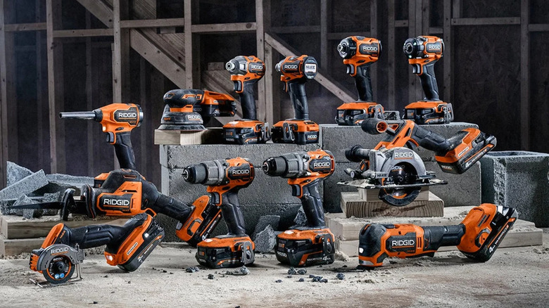 Ridgids 2026 lineup of Nuke power tools.