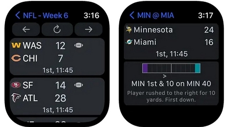 Sports Alerts Screenshot