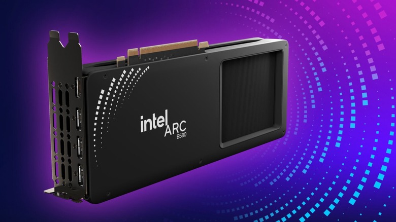Intel Arc B580 graphics card