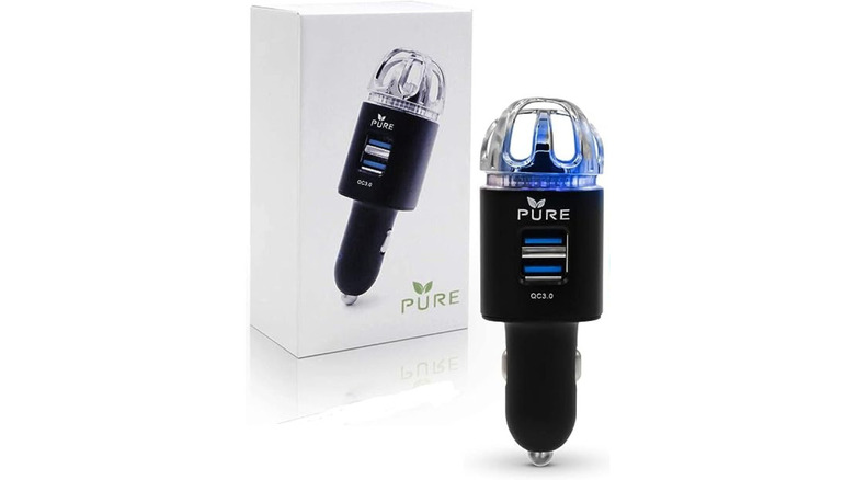 Mini air purifier with box