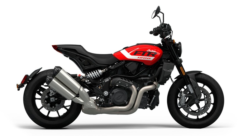 Red Indian FTR 1200 Motorcycle