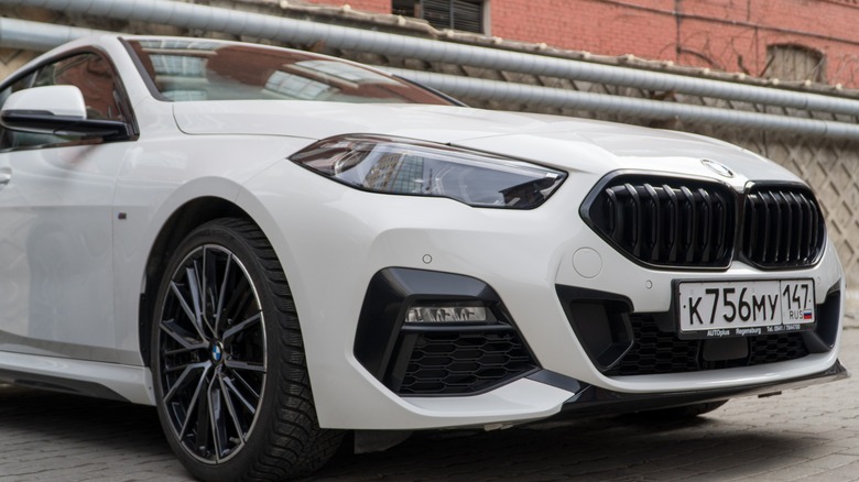 White BMW 2 Series Grand Coupe