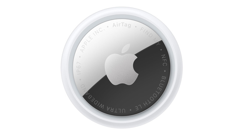 Second-generation Apple AirTag.