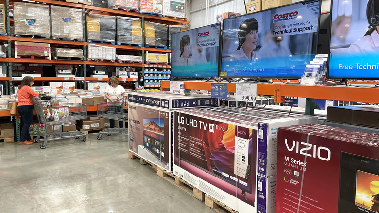 Costco electronics section