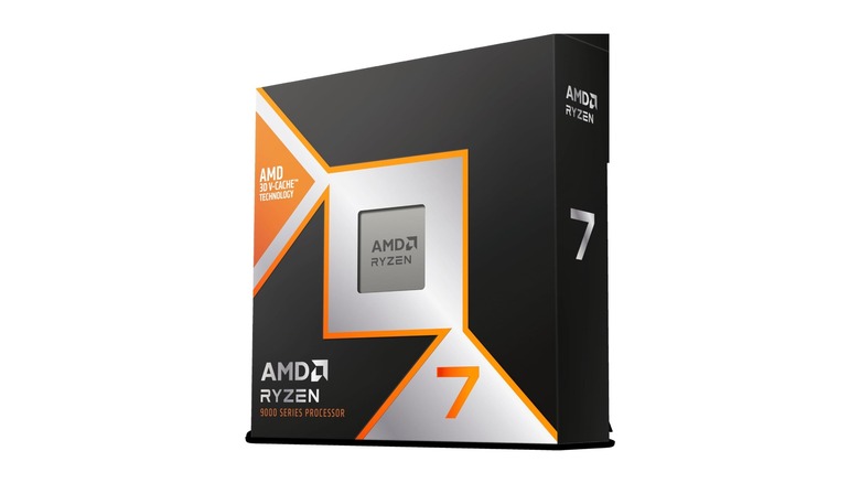 AMD Ryzen 7 9800X3D in box