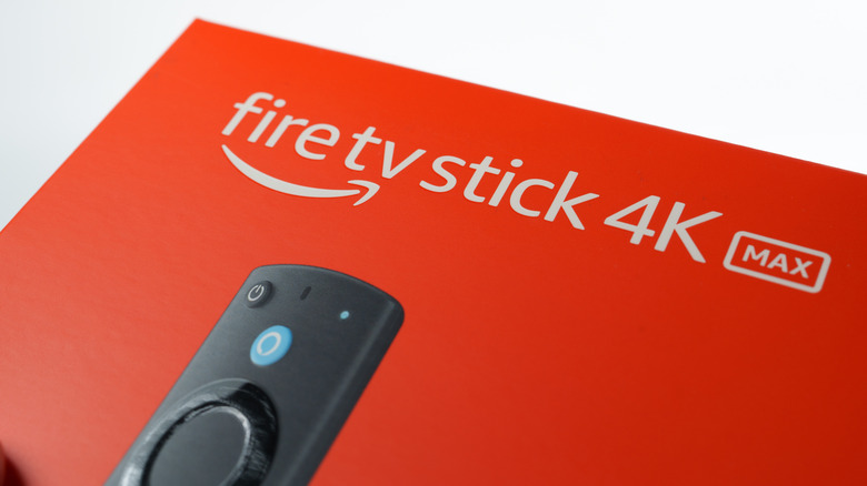 Product box of the Fire TV Stick 4K