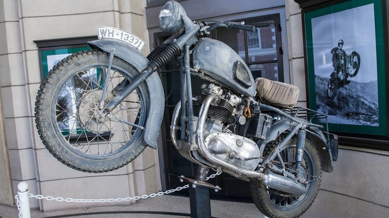 A replica of the Trophy used in The Great Escape