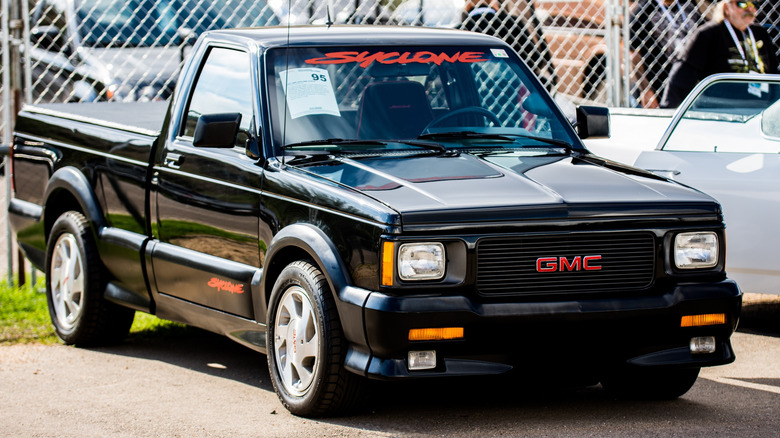 GMC Syclone at an auction