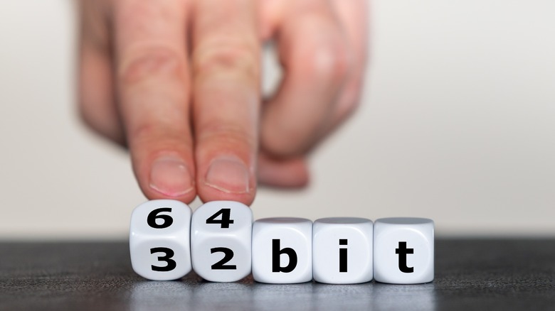 32-bit versus 64-bit graphic