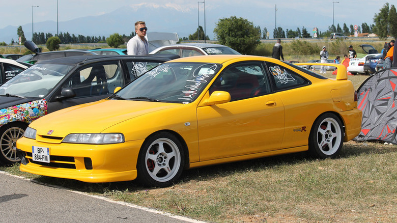 Honda Integra with JDM front end