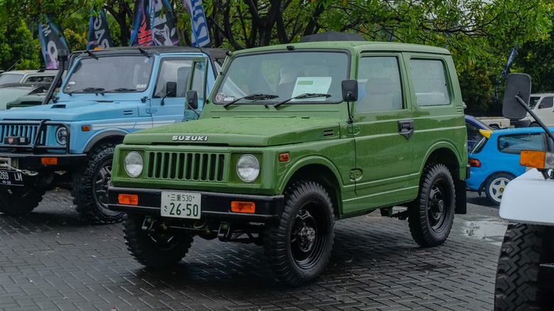 Classic Suzuki Jimny off-roader