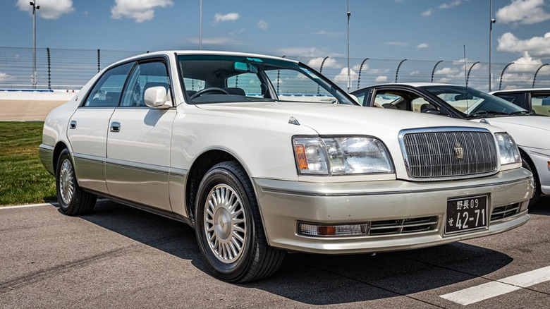 1996 Toyota Crown Majesta at a car show