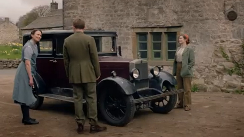 Tristan with Morris Cowley in All Creatures Great and Small