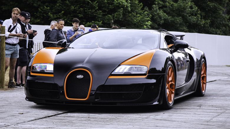 Bugatti Veyron at the Goodwood Festival of Speed