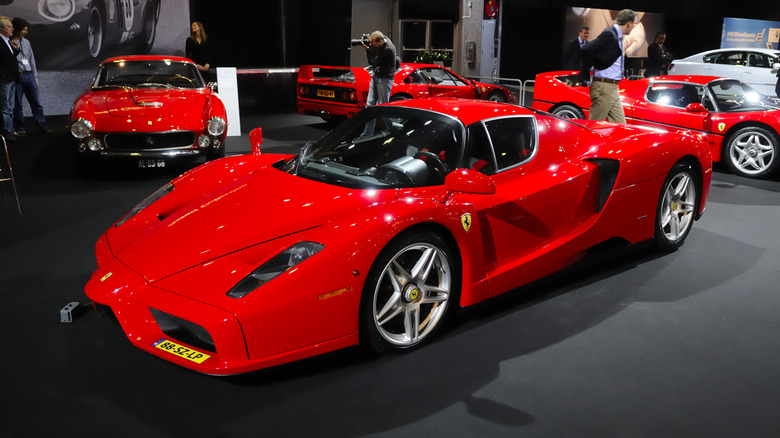 Ferrari Enzo on display