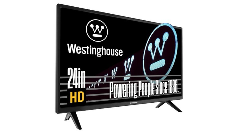 Westinghouse WD24HX1201 on a white background, showing the Westinghouse logo