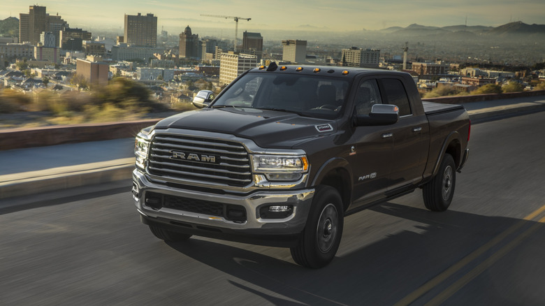 Hero shot of the 2020 Ram 2500