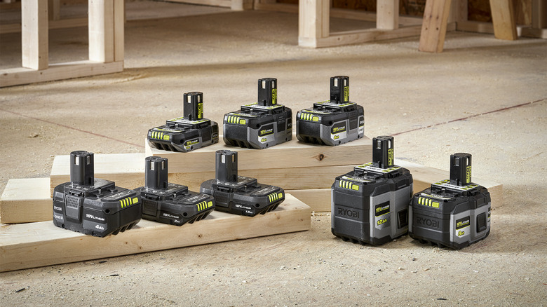 Ryobi battery packs