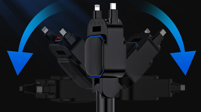 An illustration showing how the Cshidworld can rotate.