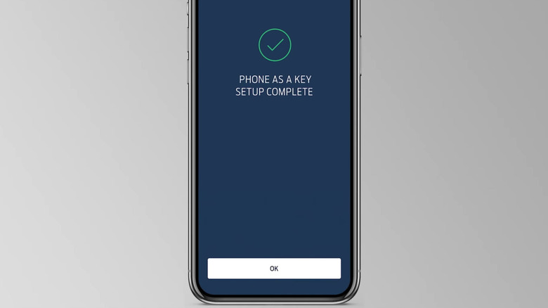 iPhone setting up Ford Phone As A Key
