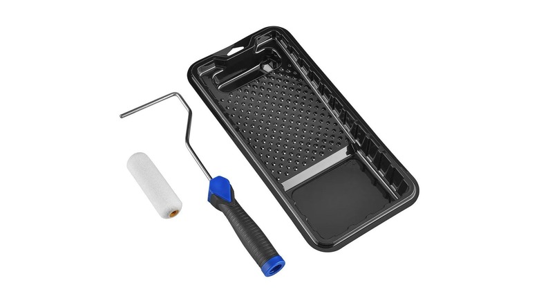 a harbor freight mini paint roller kit