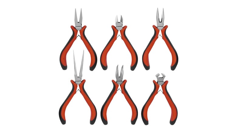 a harbor freight pittsburgh mini precision plier set