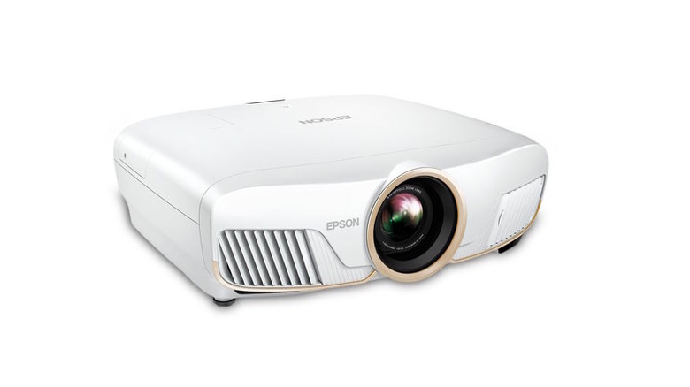 The Epson HC5050 projector on a white background.