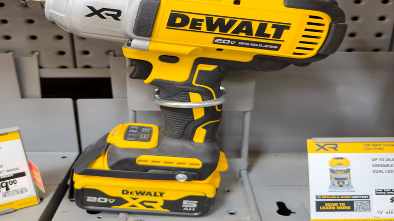 Close up of the DeWalt 20V XR Drill