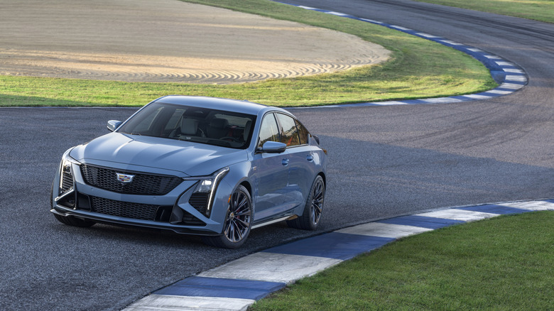 Cadillac CT5-V Blackwing on track