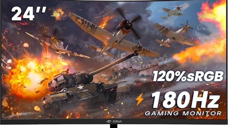 CRUA 24 inch gaming monitor