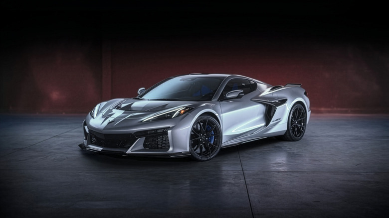 A side on shot of the 2026 Chevrolet Corvette ZR1X