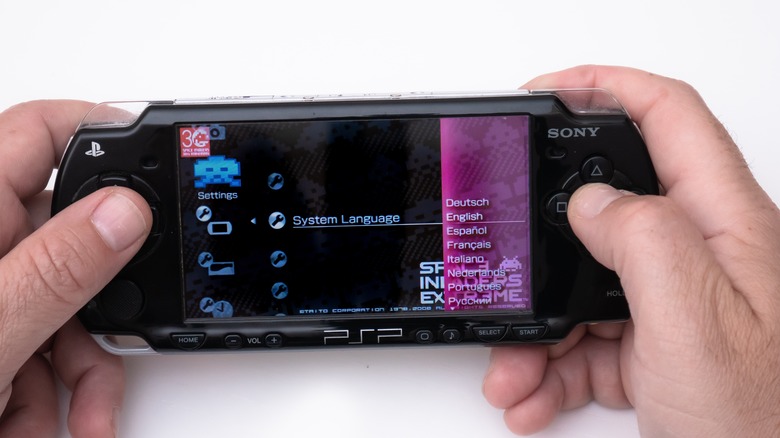 configurações do PSP