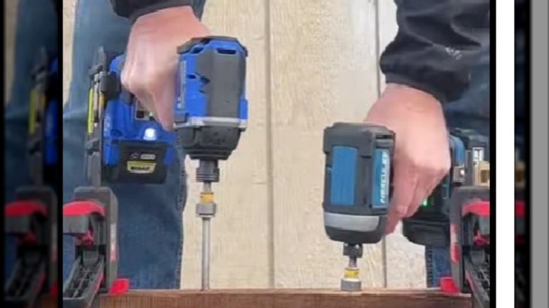 Testing the Hercules 20V impact driver against Kobalt's version.