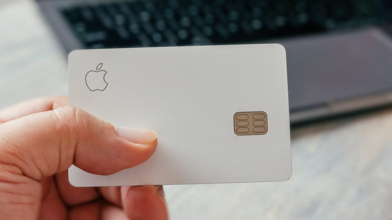 Apple titanium credit card