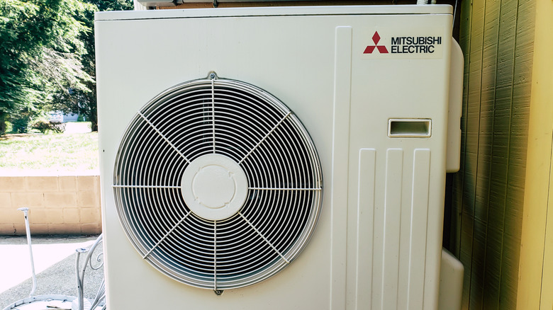 outdoor unit for a Mitsubishi ductless mini split air conditioner