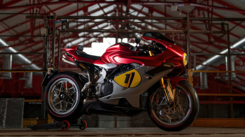 MV Agusta SuperVeloce 1000 AGO tribute motorcycle