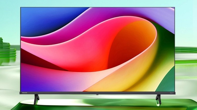 Hisense 32-inch QD4 Series Hi-QLED Smart TV on display