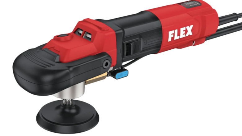 Flex 1,500-watt wet stone polisher on a white background.