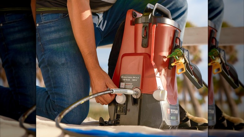 Titan ControlMax 18V Cordless Airless Paint Sprayer
