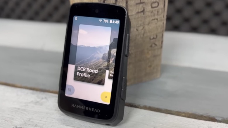 Hammerhead Karoo 3 resting against a surface.