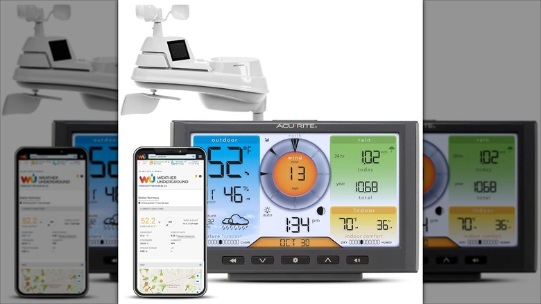 The AcuRite Iris weather station.