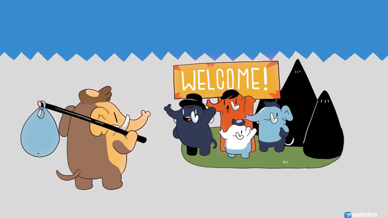 Mastodon mascots