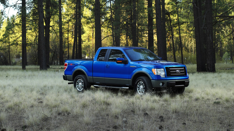 2009 Ford F-150 FX4 scenic forest
