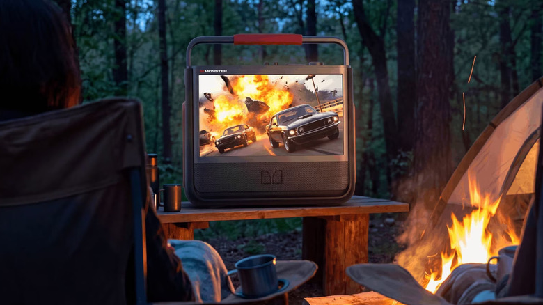 The Monster Vision Portable Video Bluetooth Speaker