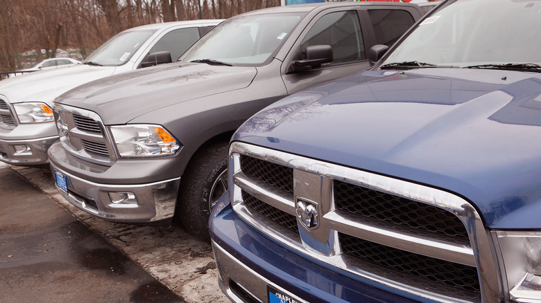 Ram pickup trucks