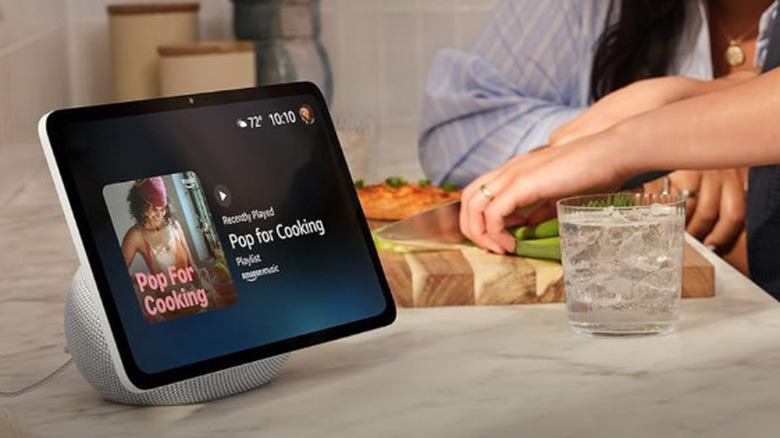 Amazon Echo Show 11 in kitchen