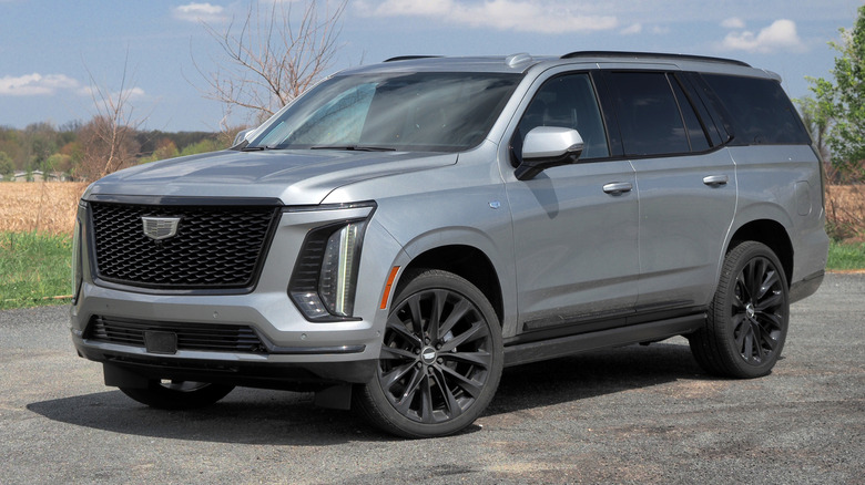 2026 Cadillac Escalade front 3/4 view